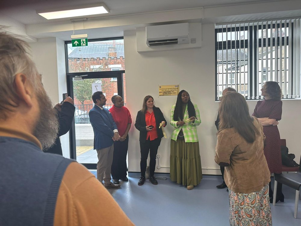 Dawn Butler MP opening the new Cricklewood General Practice premises